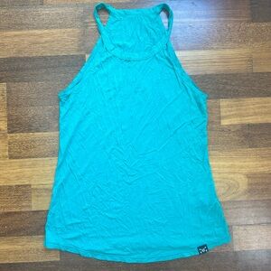 Constantly Varied Gear CVG Rocker Tank in Teal/Green size Medium
